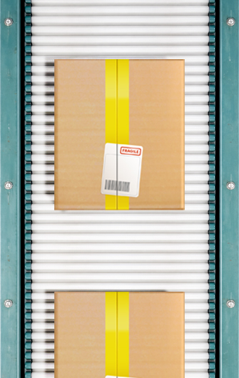 Industrial conveyor belt system